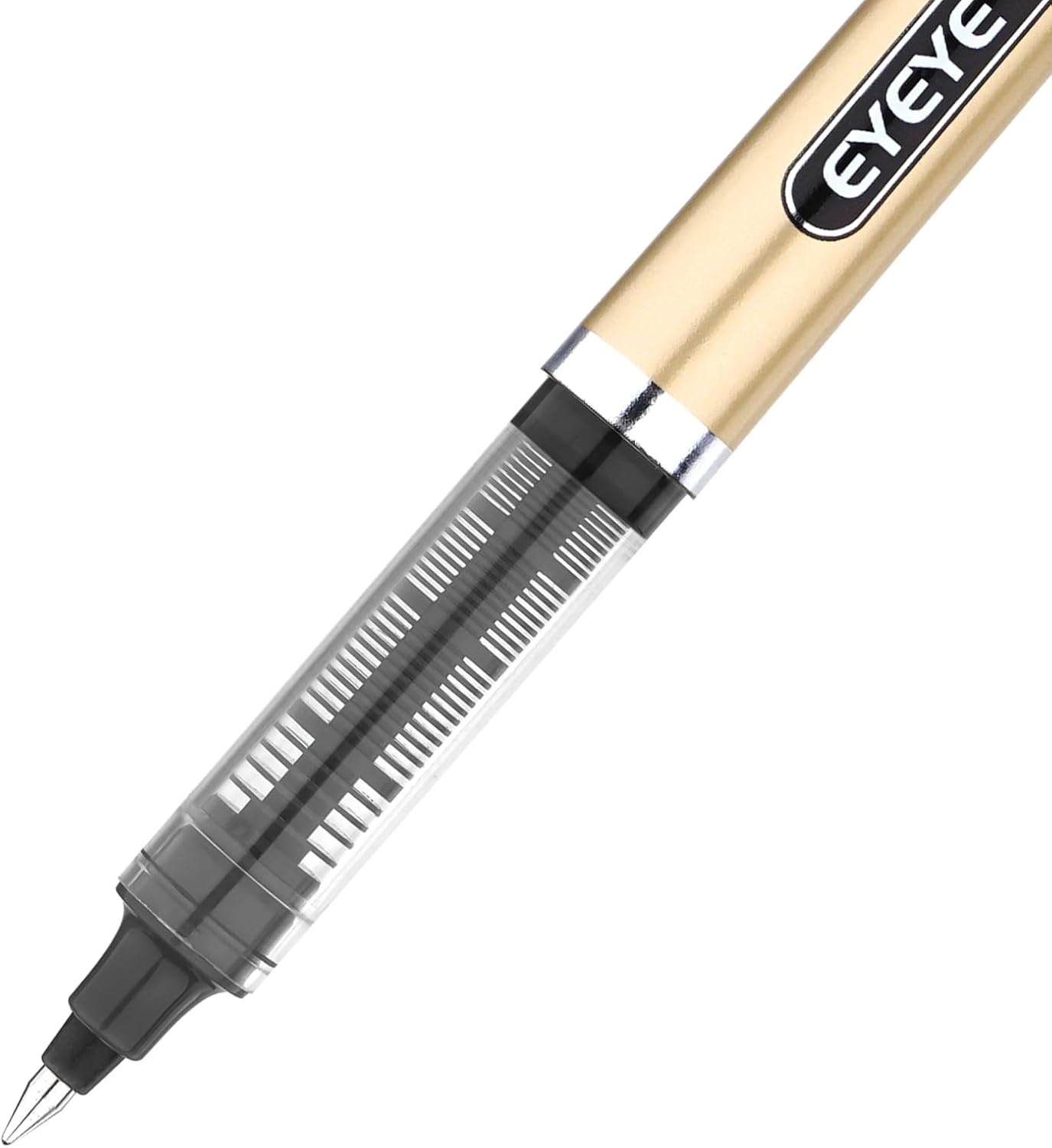 image:imageEYEYE 12 Pack 05mm Extra Fine Point Blue Rollerball Pens Quick Dry Liquid Ink Smooth Writing Fine Tip Pens for Journaling Note Taking Office amp School SuppliesBlackBlue