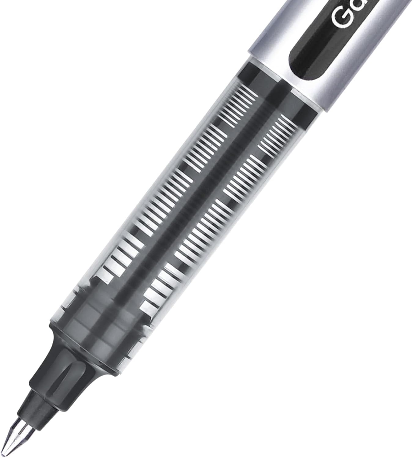 image:imageEYEYE Blue Rollerball Pens 10mm 25 Pack Roller Ball Pen Quick Dry Liquid Blue Ink Pens Bold Point Smooth Writing Pen for Journaling Note Taking Office School SuppliesBlackBlue