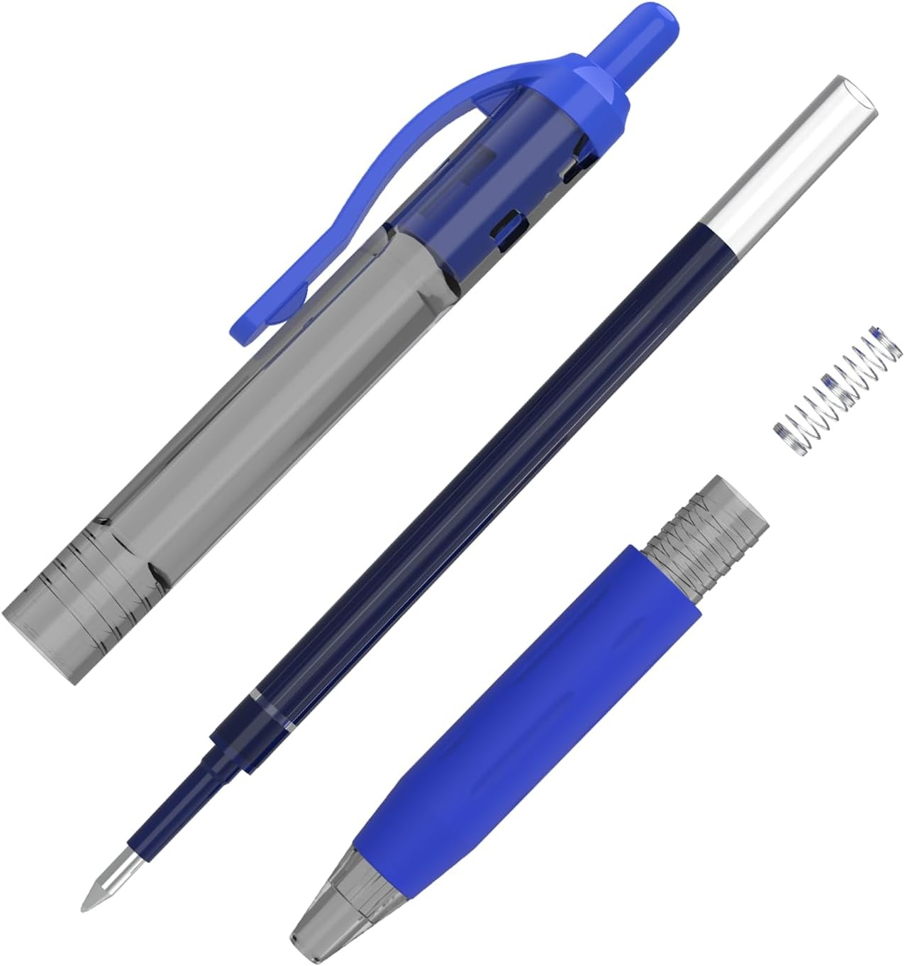 image:imageEYEYE G103 Retractable Gel Pens Black 50 Pack 05mm Extra Fine Point Ink Pen Quick Dry Ballpoint Pen Fine Point Smooth Writing Pens for for Office School SuppliesBlue