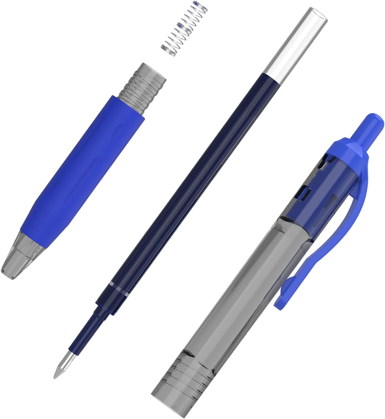image:imageEYEYE G103 Retractable Gel Pens Black 50 Pack 05mm Extra Fine Point Ink Pen Quick Dry Ballpoint Pen Fine Point Smooth Writing Pens for for Office School SuppliesBlue