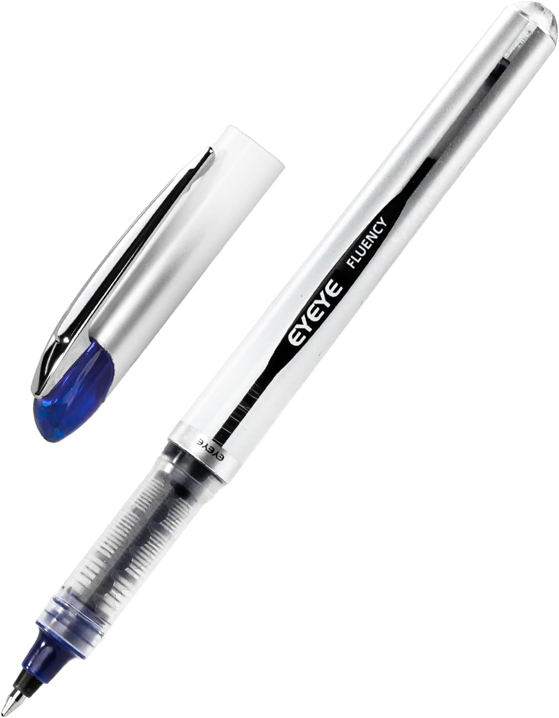 image:imageEYEYE Liquid Ink Rollerball Pen 07mm 6 Assorted Colors Medium Point Pen Quick Dry Liquid Ink Pens Fine Point Smooth Writing Pens for Journaling Note Taking Office School SuppliesBlue