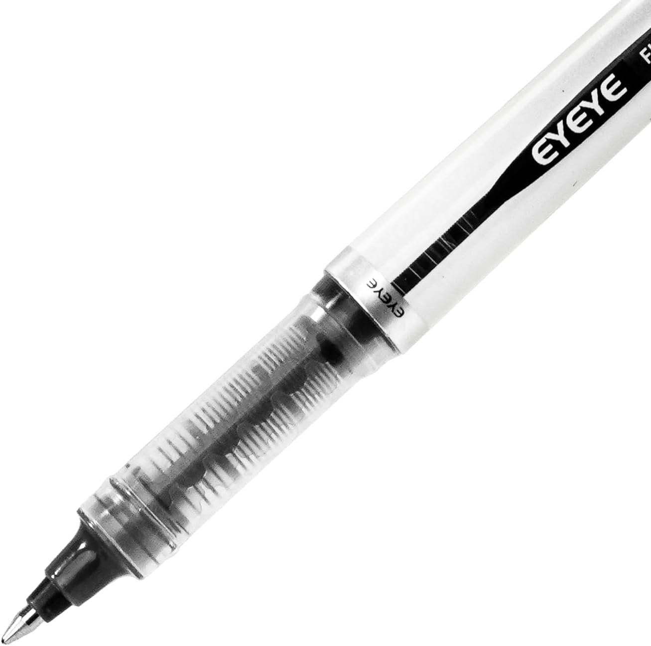 image:imageEYEYE Liquid Ink Rollerball Pen 07mm 6 Assorted Colors Medium Point Pen Quick Dry Liquid Ink Pens Fine Point Smooth Writing Pens for Journaling Note Taking Office School SuppliesBlack