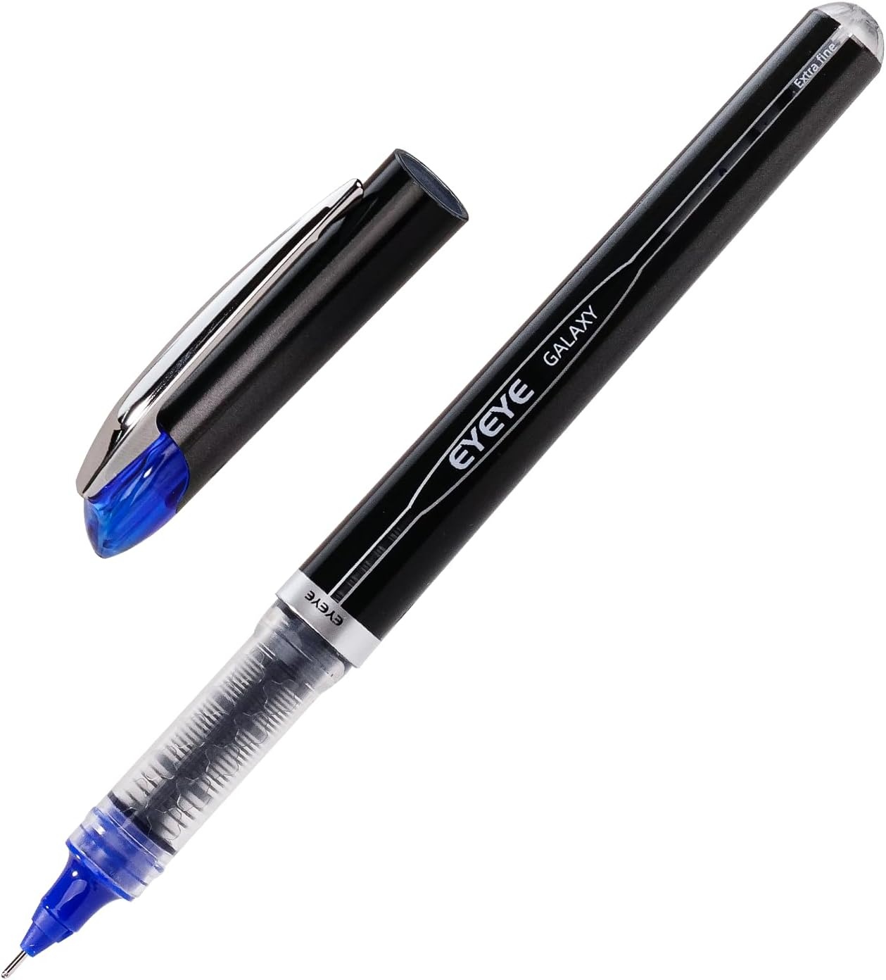 image:imageEYEYE Liquid Ink Rollerball Pen 07mm 6 Assorted Colors Medium Point Pen Quick Dry Liquid Ink Pens Fine Point Smooth Writing Pens for Journaling Note Taking Office School SuppliesBlue