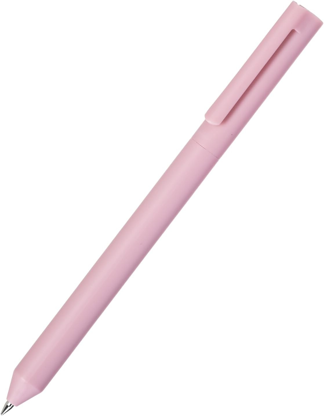 image:imageEYEYE Retractable Gel Pens 6 Pack Aesthetic Morandi Color Black Ink Quick Dry 05mm ST Fine Point Rolling Ball Gel Pens Smooth Writing for School Office Home Supplies Gifts for Women and Men