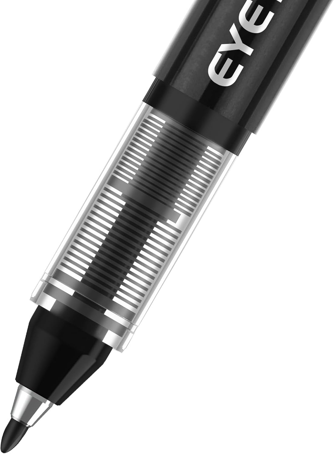 image:imageEYEYE Sign Pen Liquid Ink Tip Pack of 8 3Black 3 Blue 2 Red  10mm Nib Tip 06mm Line Width Sign Fibre Tip Point  Fineliner Marker Pens4 Colors