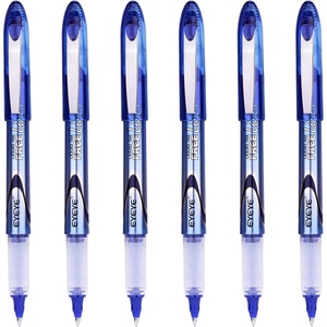 image:imageEYEYE 07mm Rollerball Pens Blue Pack of 6 Medium Point Quick Dry Liquid Ink Roller Ball Pen Ink Pens Fine Point Smooth Writing Pen for Journaling Note Taking Office School Supplies