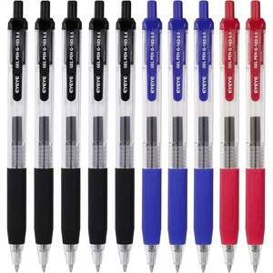 image:imageEYEYE G103 Assorted Colors Gel Pens 05mm 10 Pack Multicolor Retractable Pen Extra Fine Point Quick Drying Ballpoint Pen Fine Point Smooth Writing Pens for for Office School Supplies3 Colors
