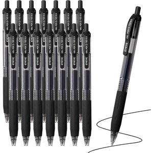 image:imageEYEYE Red Gel Pens 15 Pack G103 Retractable 05mm Extra Fine Point Quick Dry Red Ink Pen Fine Point Smooth Writing Pens for Journaling School Office WritingBlack