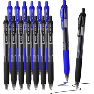 image:imageEYEYE Red Gel Pens 15 Pack G103 Retractable 05mm Extra Fine Point Quick Dry Red Ink Pen Fine Point Smooth Writing Pens for Journaling School Office WritingBlackBlue